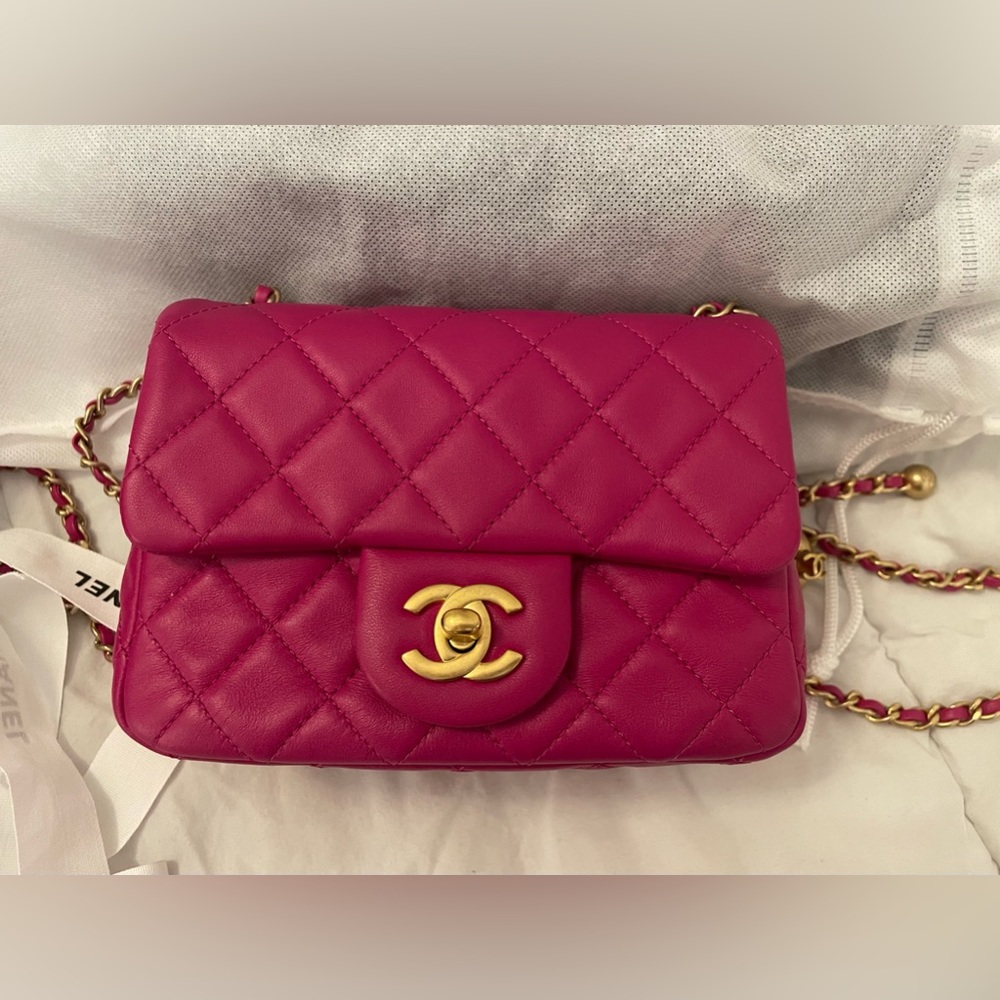 Chanel Mini Pearl Crush Square Flap